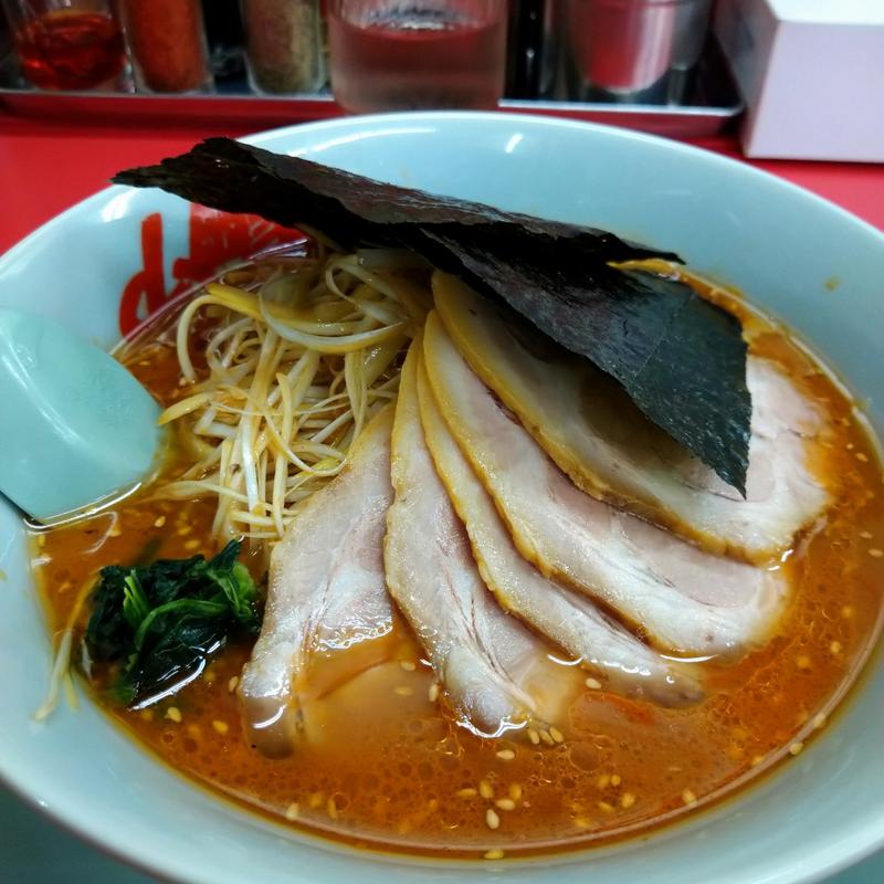 辛味噌ネギチャーシュー(山岡家 岩手盛岡店 )