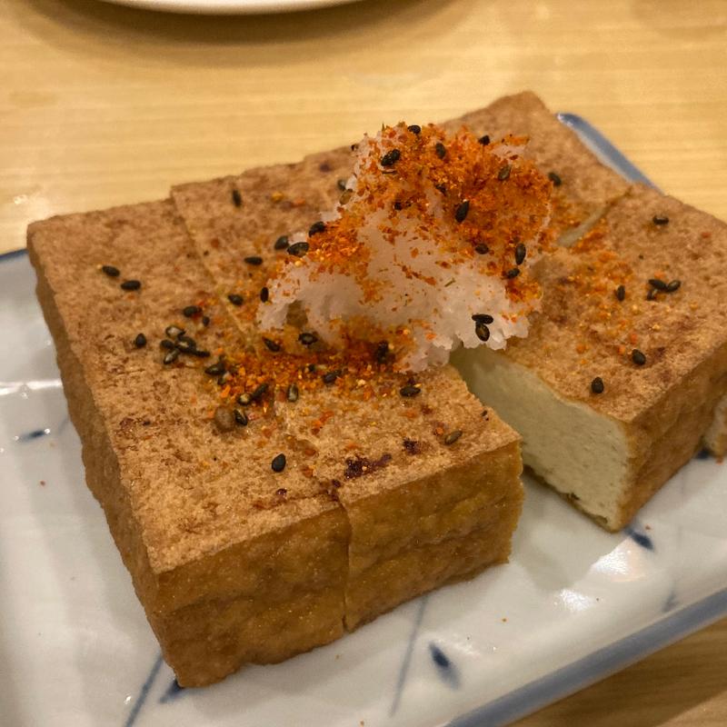 厚揚(魚三酒場 新小岩店 （うおさんさかば）)