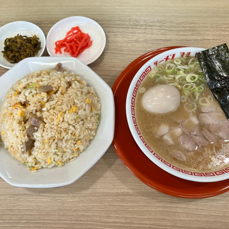 煮玉子ラーメン(ラーメン マル)