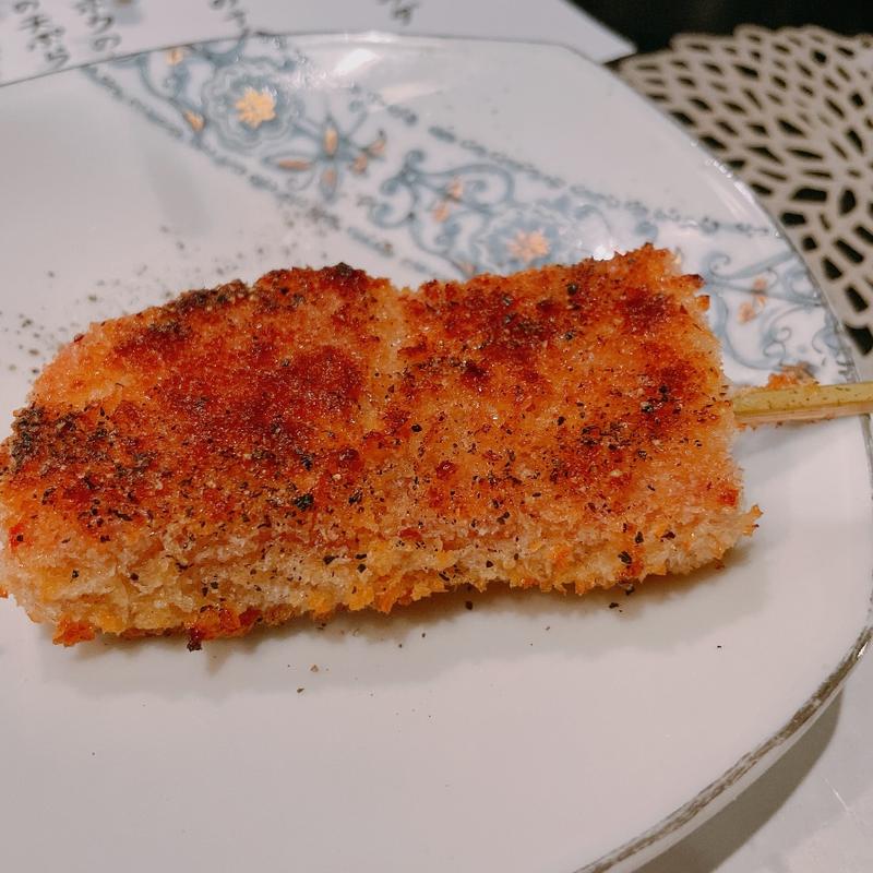 ハムカツ(串Bar OHANA)