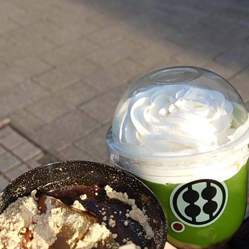 わらびもちドリンク&わらび餅（2個カップ入り）

(甘味処鎌倉 鹿島神宮前店)