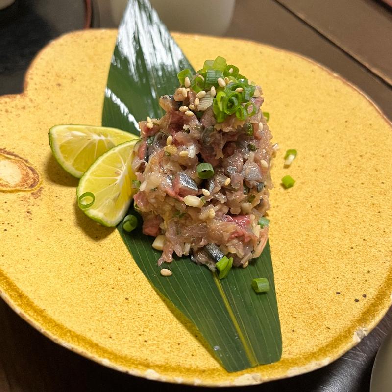 さんまのなめろう(お酒と菜 朔)