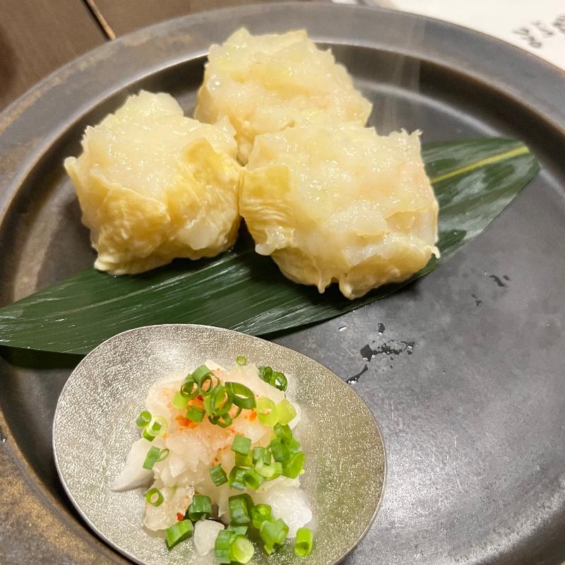 海鮮ゆばしゅうまい(お酒と菜 朔)