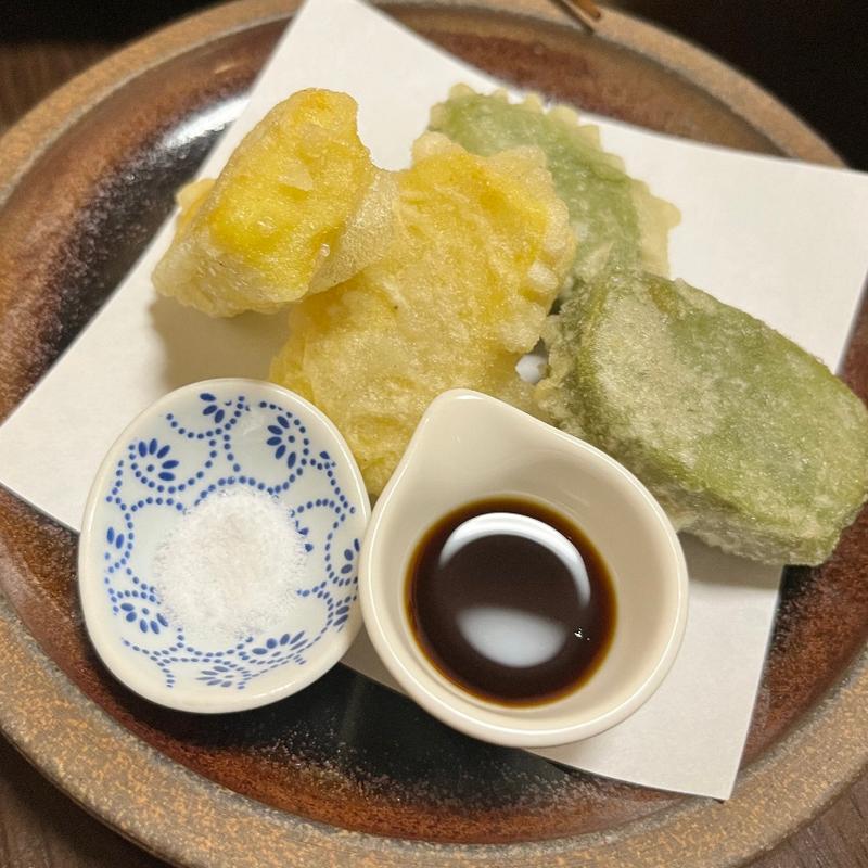 生麩の天ぷら(お酒と菜 朔)