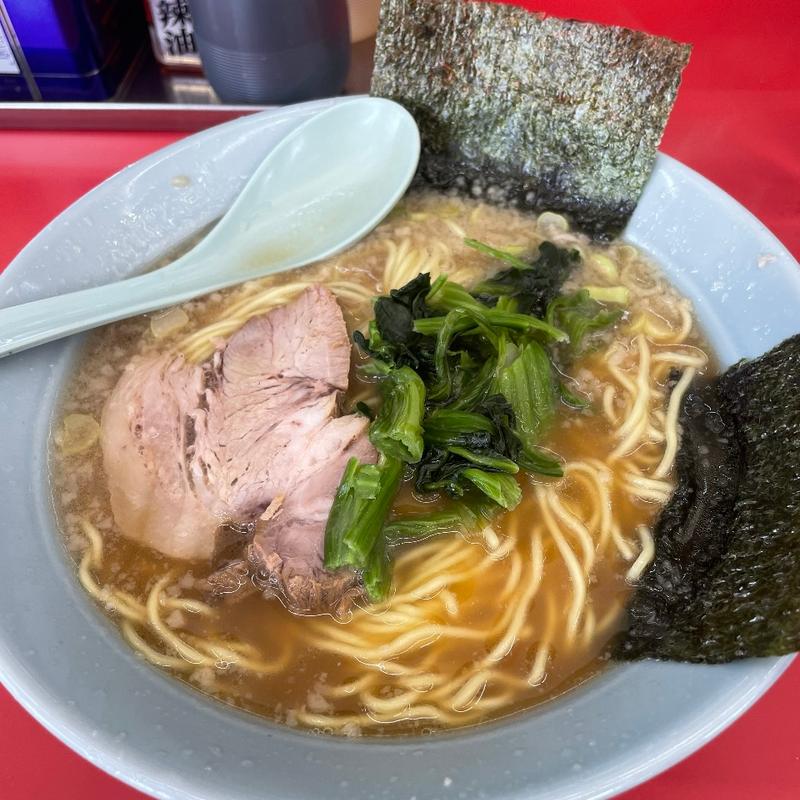 朝ラーメン(ラーメンショップ椿 河内店)