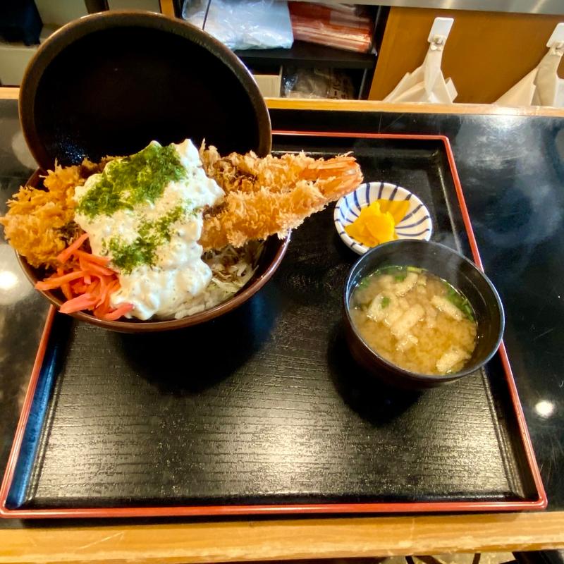 大海老天丼(デリカのサカイ経堂店)