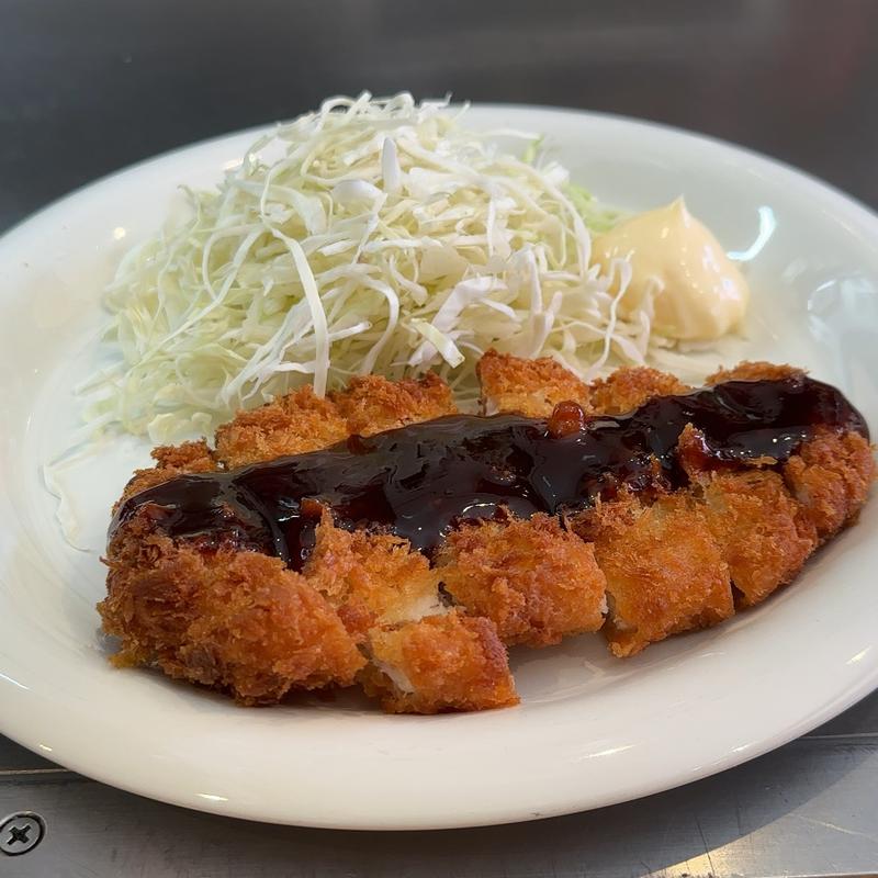 トンカツ(お好み焼 ぷぅ)