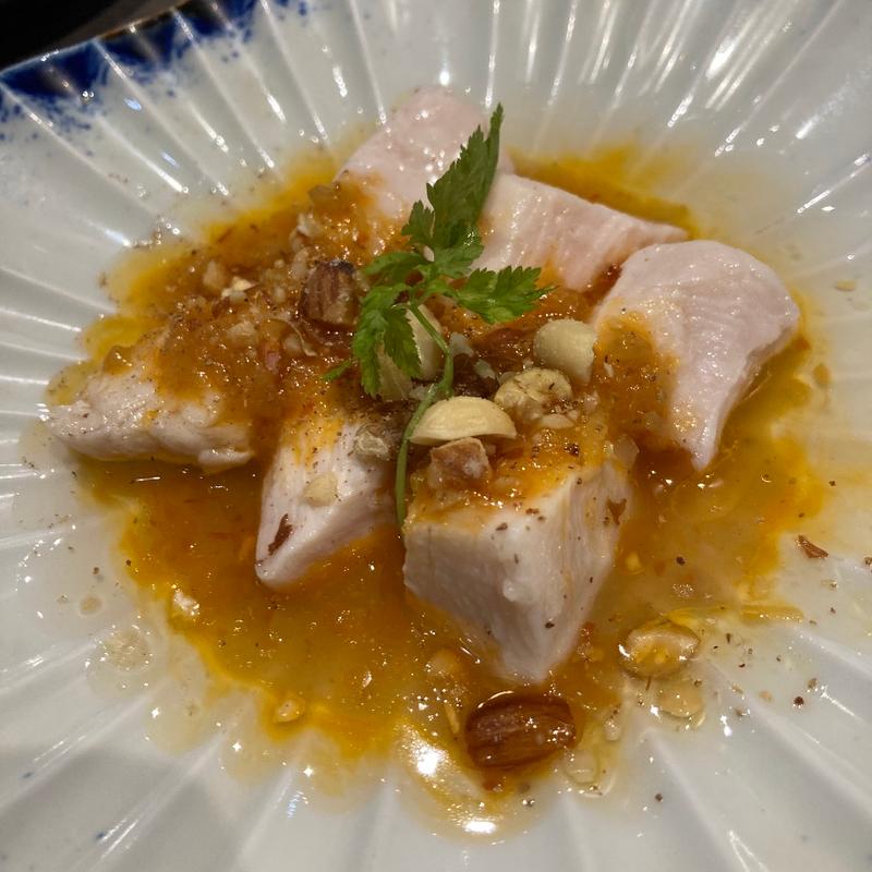 痺れ鷄(刺身と酒のらんぼ)