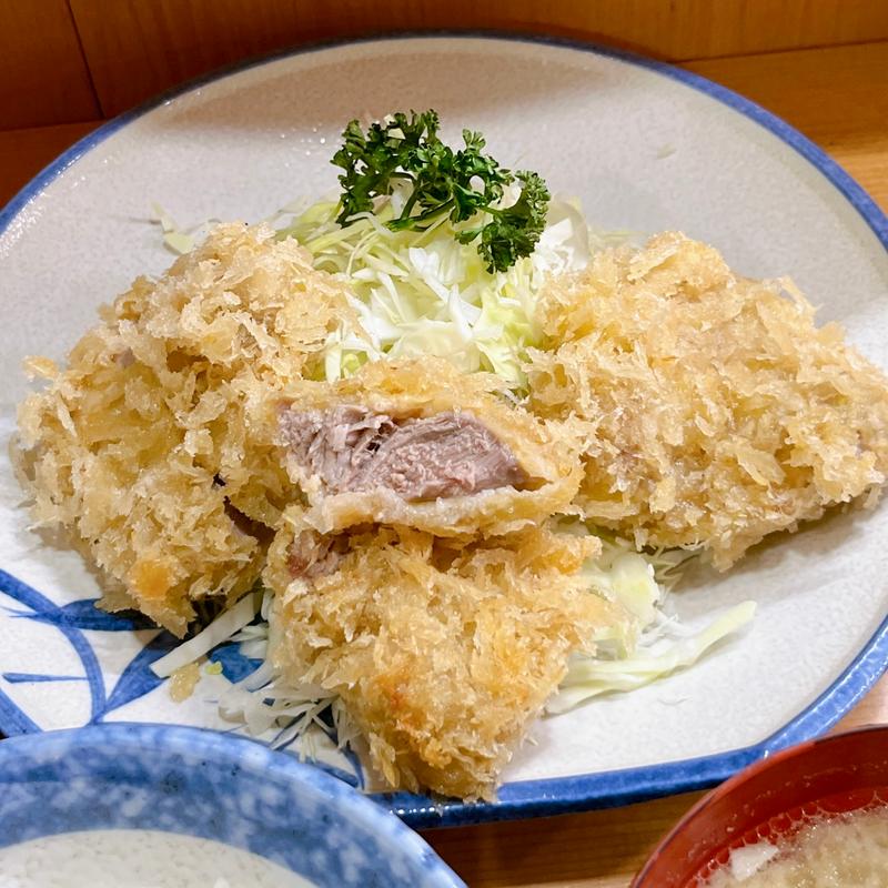 ヒレカツ定食(燕楽 （えんらく）)