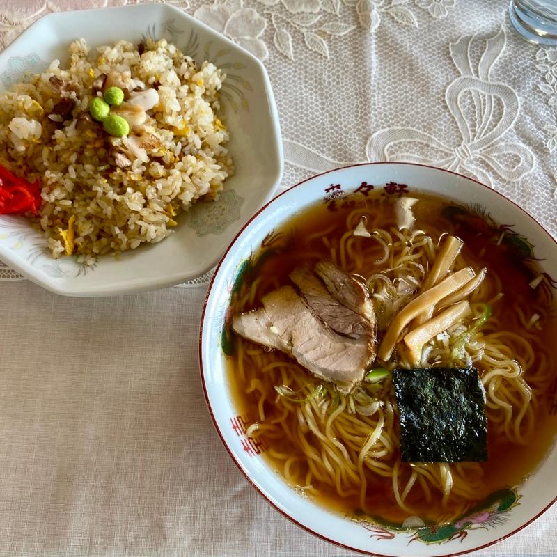 ラーメン＋半炒飯(来々軒 )