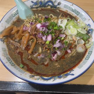 黒胡麻担担麺(つけそば担担麺航龍)