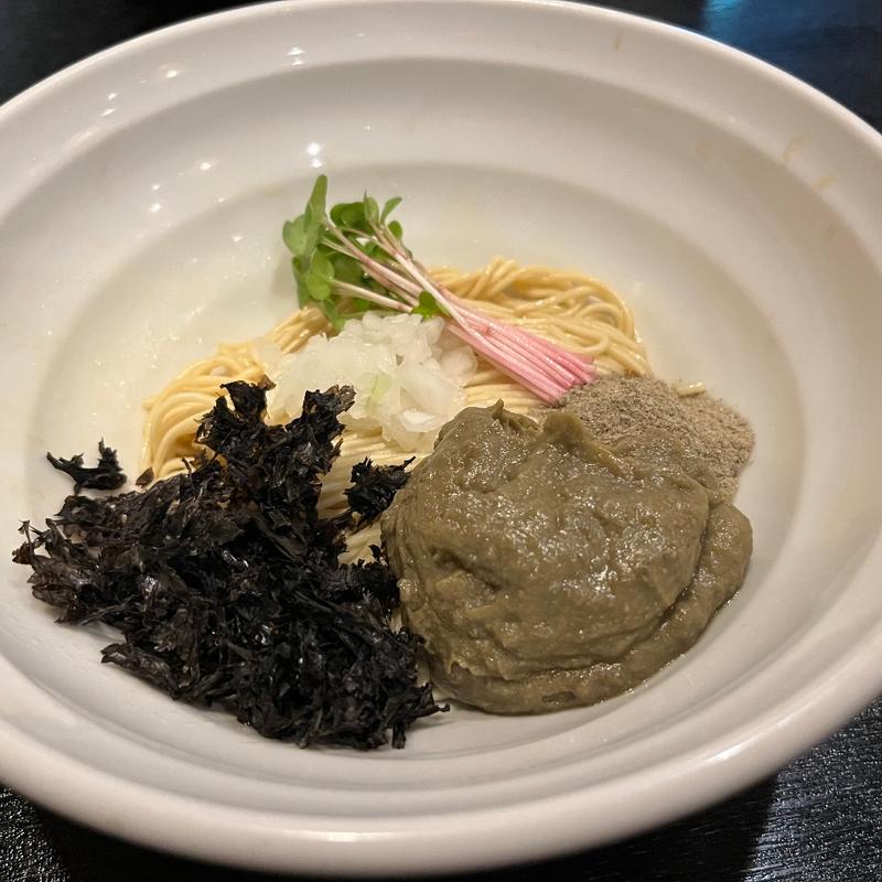 紅ズワイガニの味噌っ玉(魚々麺 園)