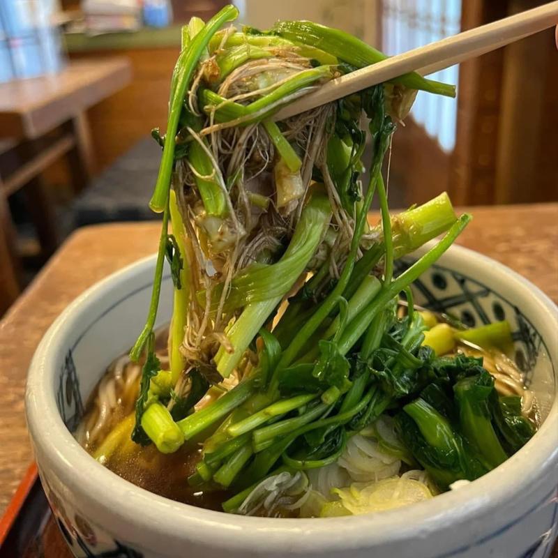 せりそば(泰明庵)