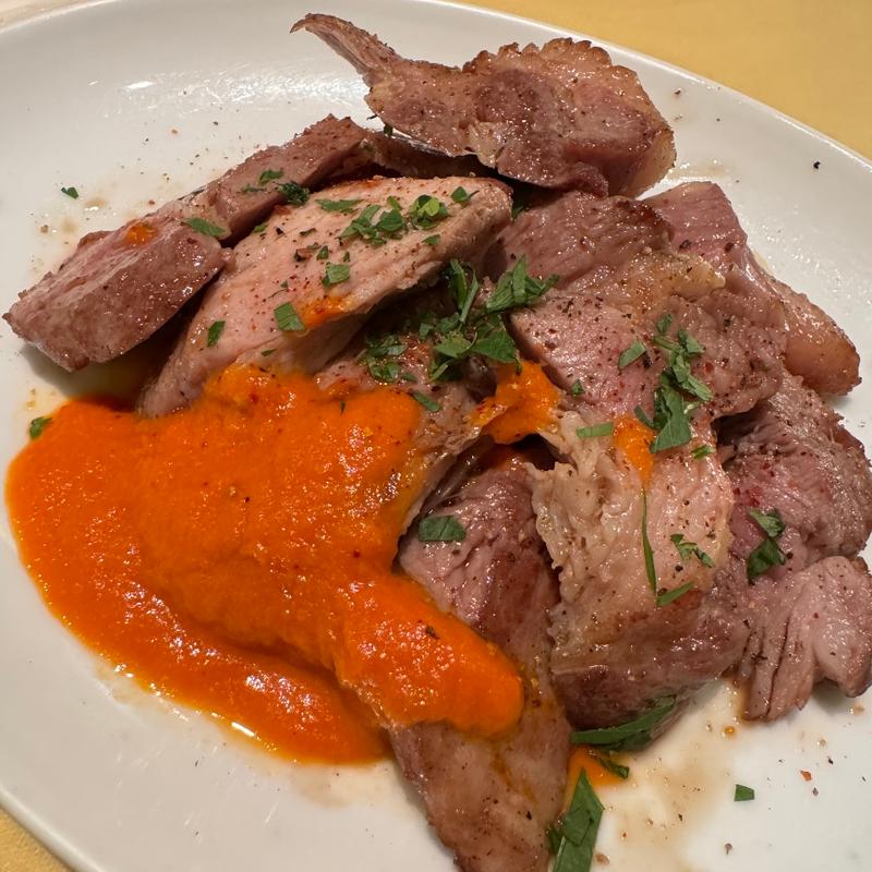 豚肩ロースのロースト(大衆イタリアン マチルダ 銀座)