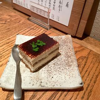 豆腐ティラミス(とうふ空野 渋谷)