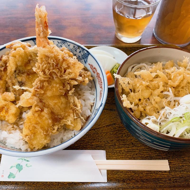 天丼セット(西荻窪 安田屋)