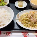 肉野菜炒め定食(しむら)