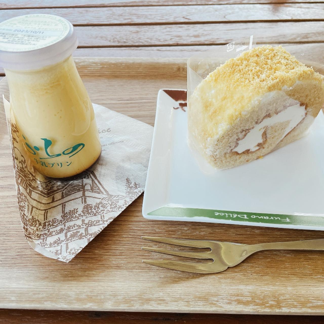 ロールケーキセット(フラノデリス)の口コミ一覧 おいしい!が増えるグルメアプリ「SARAH」