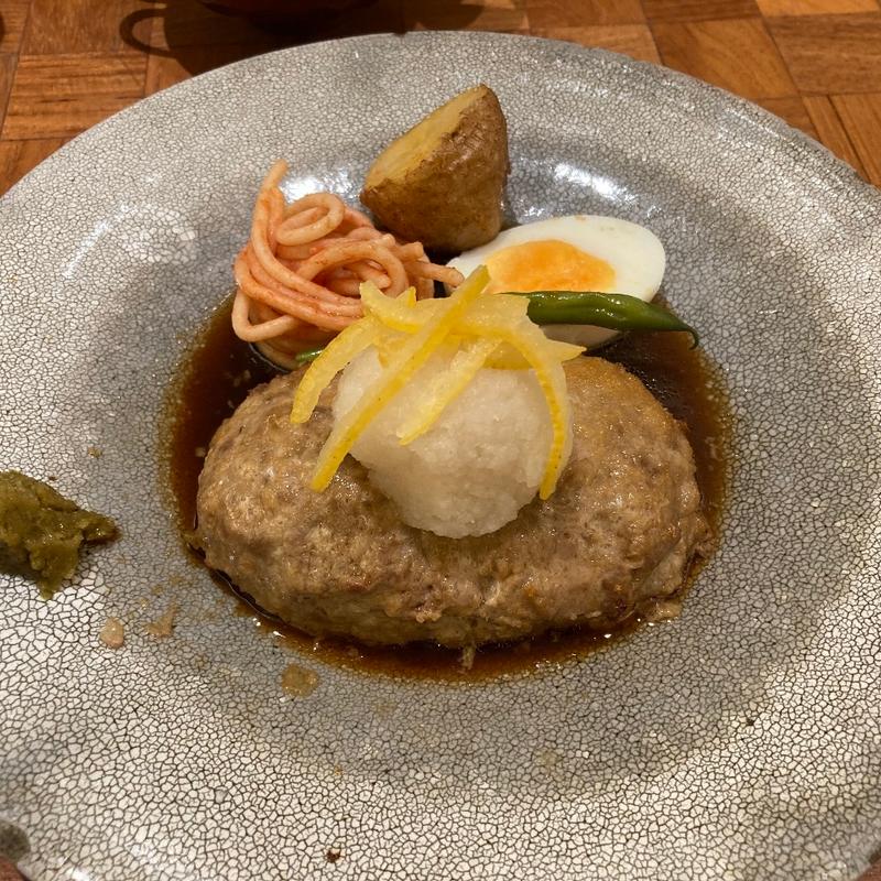 柚子おろしハンバーグ(君のハンバーグを食べたい 則武新町店)