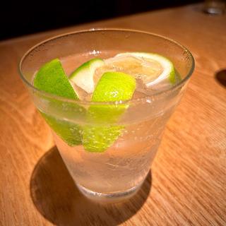 グリーンレモン酎ハイ(明神丸 本店)