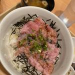 ねぎとろ丼　味噌汁漬物付き(ガスト 高砂市役所前店 )