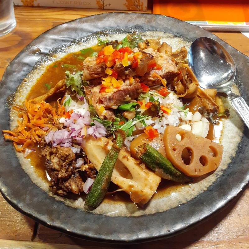 あいがけ(さぼてん食堂 )