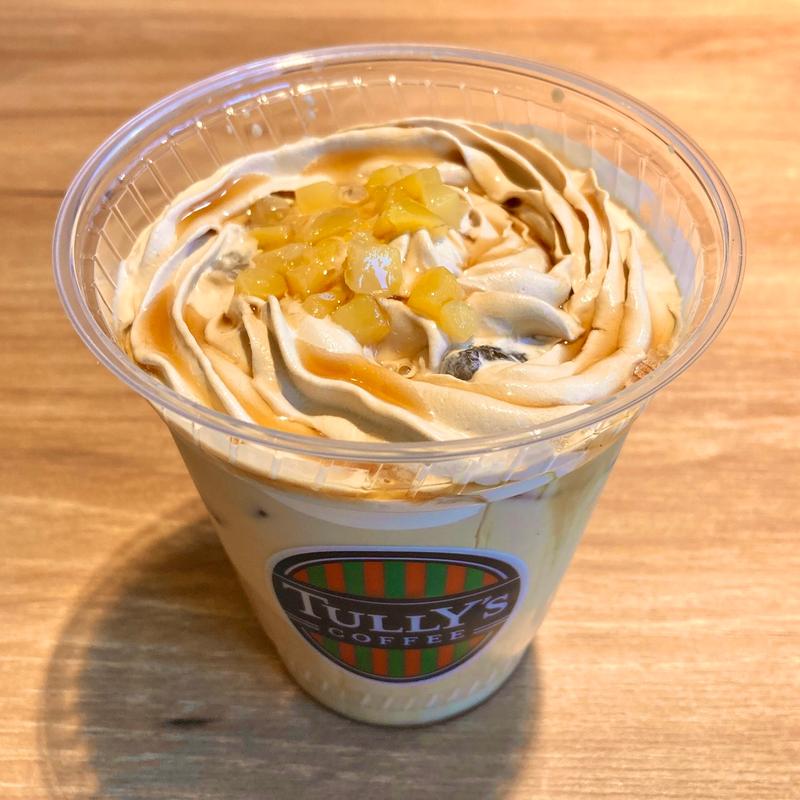 モンブランラテ(アアイス、トール)(タリーズコーヒー 大名古屋ビルヂング店)