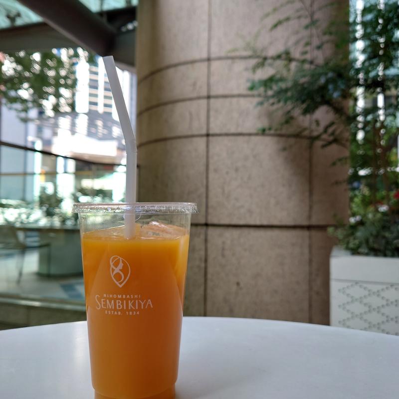 うんしゅうみかんジュース(カフェ・ディ・フェスタ)