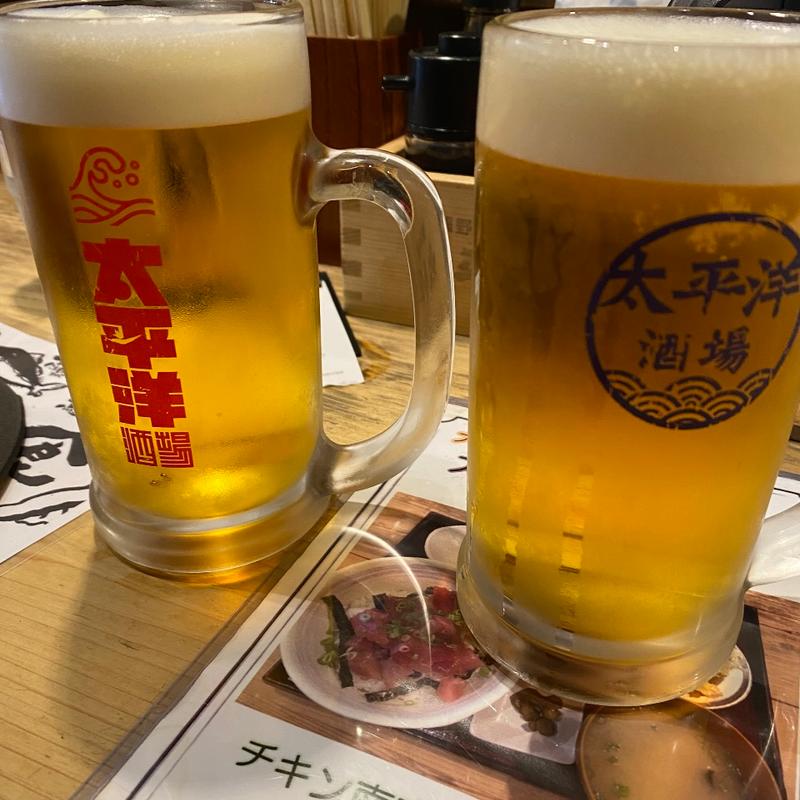 生ビール(太平洋酒場)