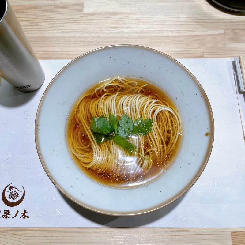かけそば(朝)(自家製麺 らぁ麺 栗ノ木)