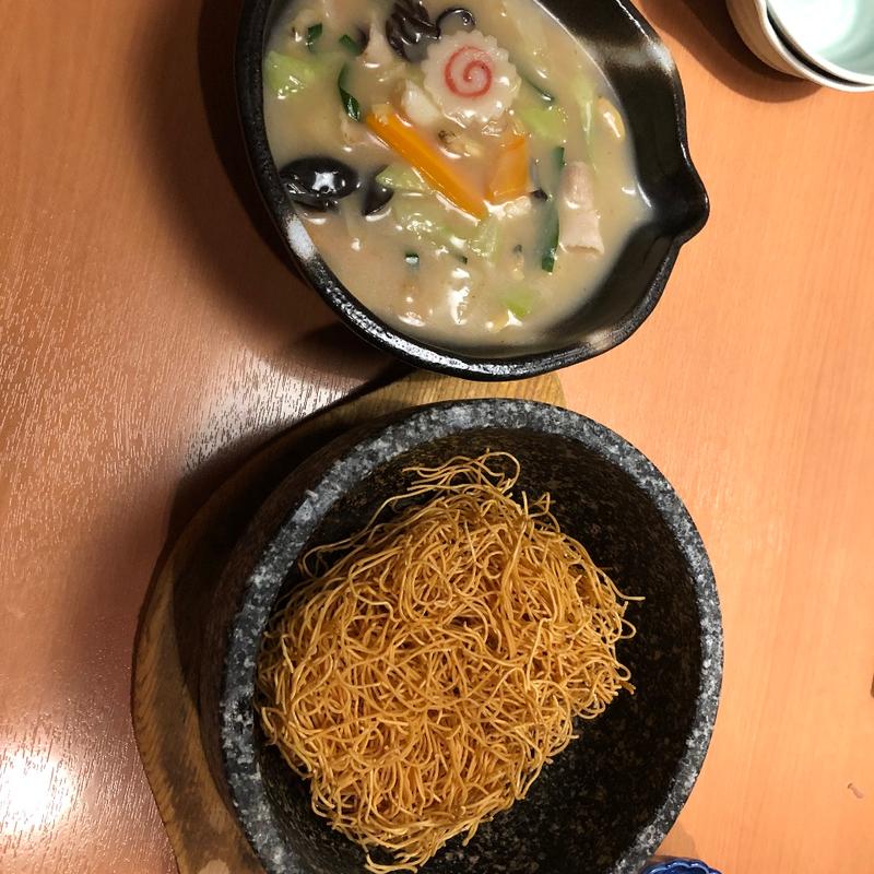 長崎皿うどん(日本海庄や 高岡店 )