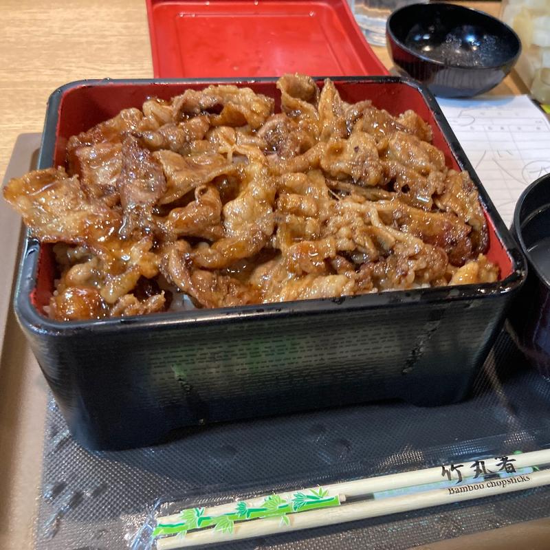 牛バラ重（大）(ステーキ重くまき神田店)