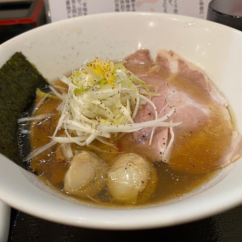 冷やし貝だしラーメン(麺屋 最後の一滴)