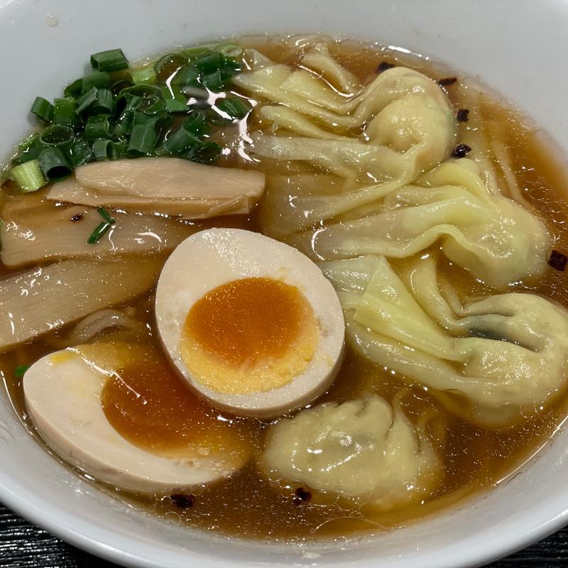 味玉海老ワンタン麺(自由が丘蔭山樓 南町田店)