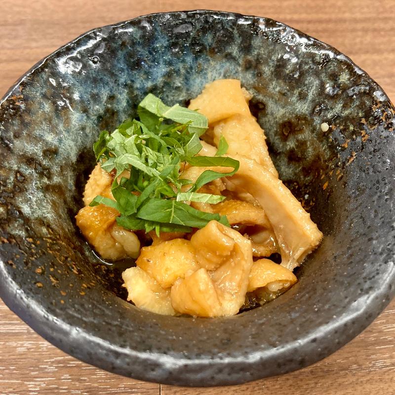 (名古屋コーチンの)鶏皮ポン酢(居酒屋 大ちゃん)