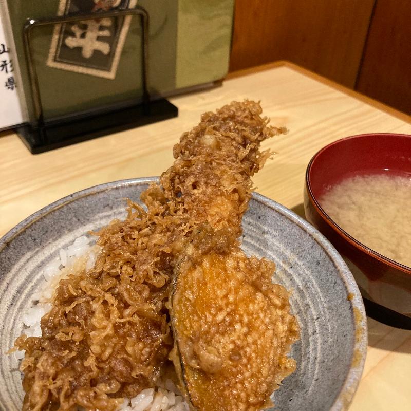 ミニ天丼(角平)