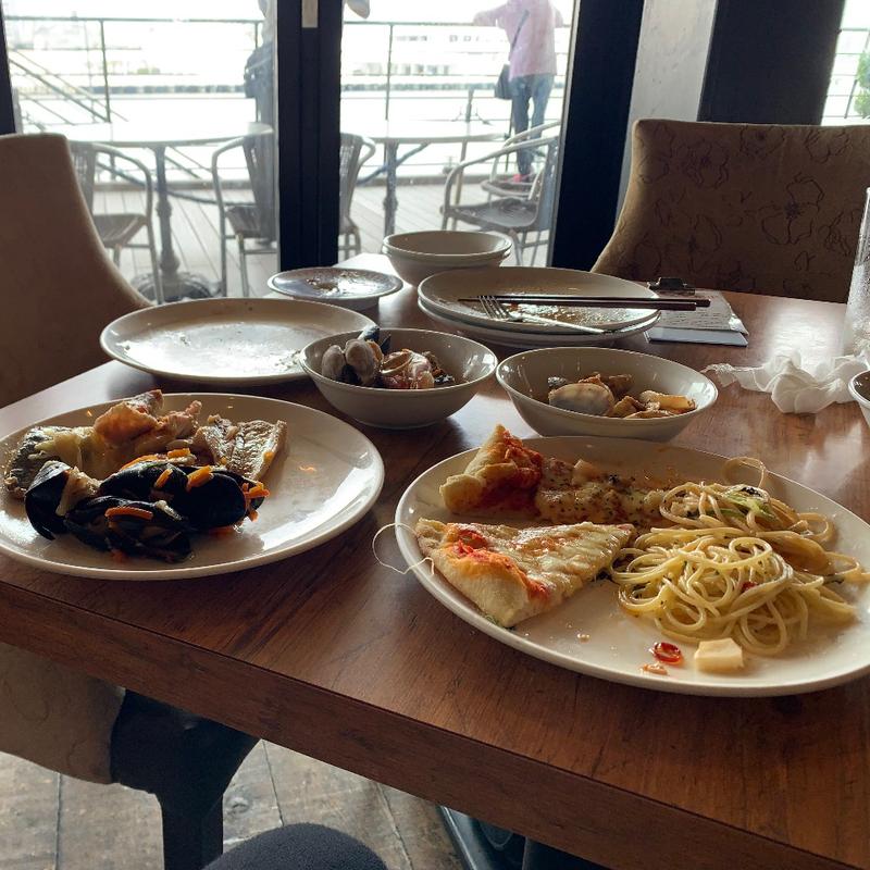 食べ放題(フィッシャーマンズ マーケット)