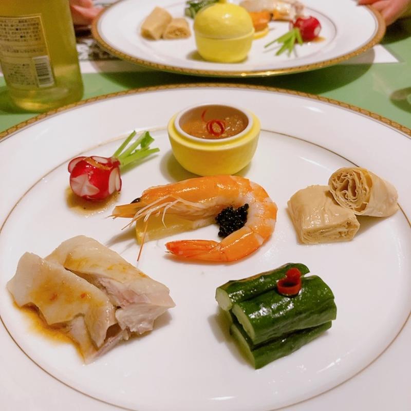 前菜の盛り合わせ（ランチコース）(北京料理桂蘭 )