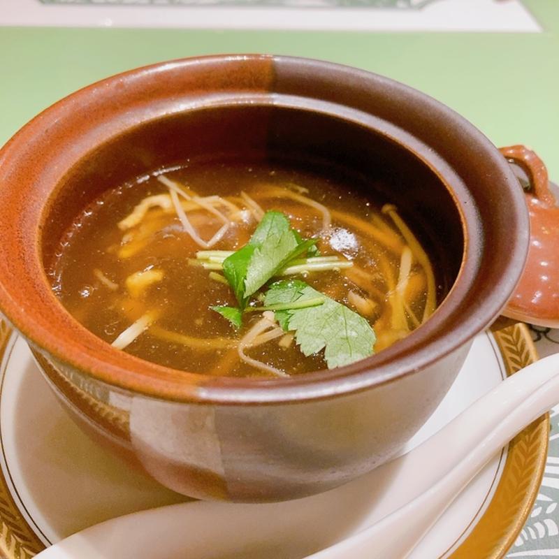 フカヒレスープ（ランチコース）(北京料理桂蘭 )