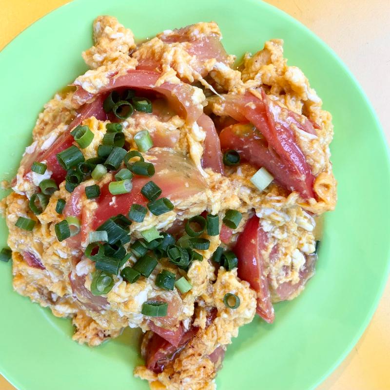 トマト卵焼き(chaosunbamboo)