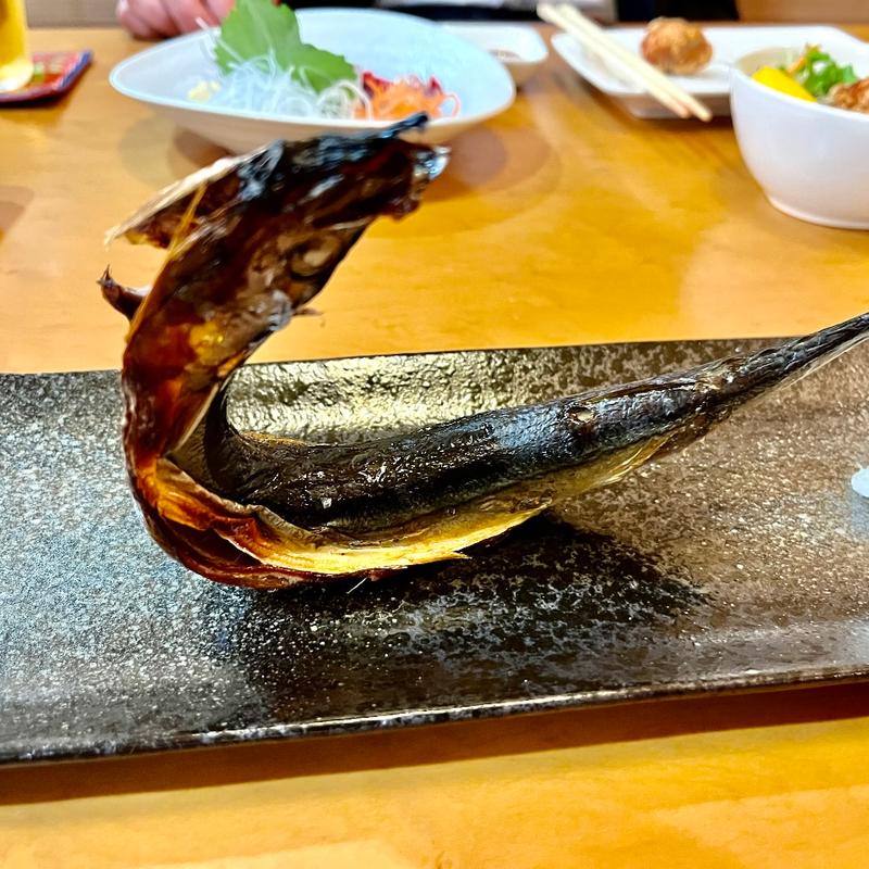 秋刀魚一夜干し(旬鮮炉ばた もりや )