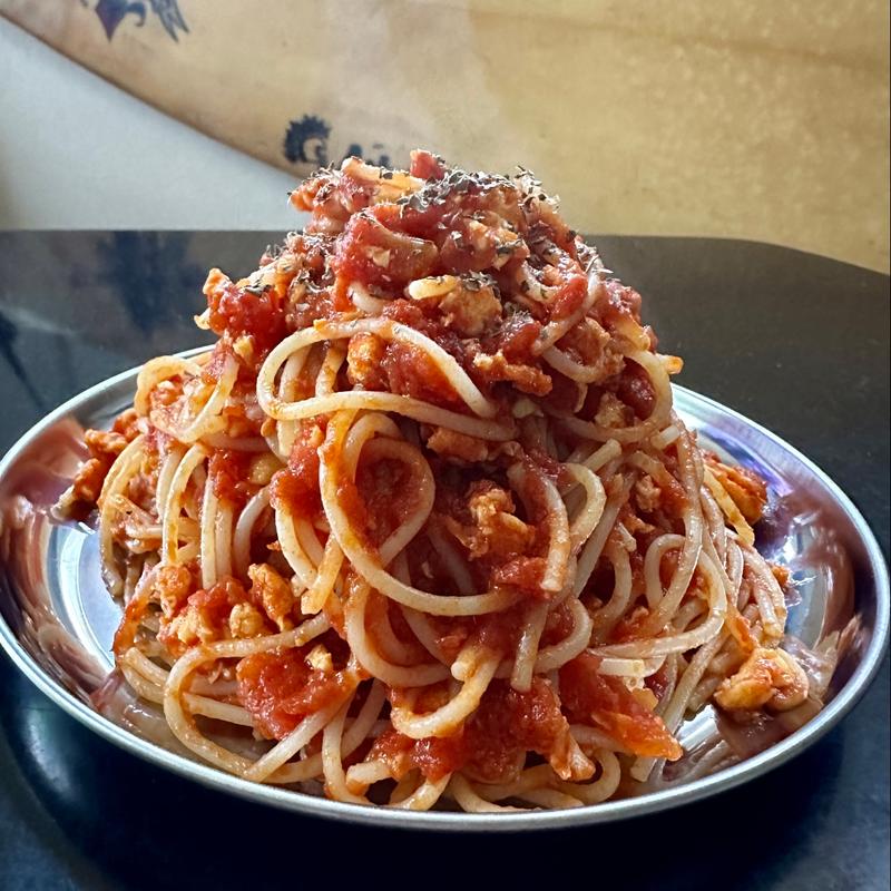 激辛アラビアータ 炒り卵入(ベルクス 東墨田店)