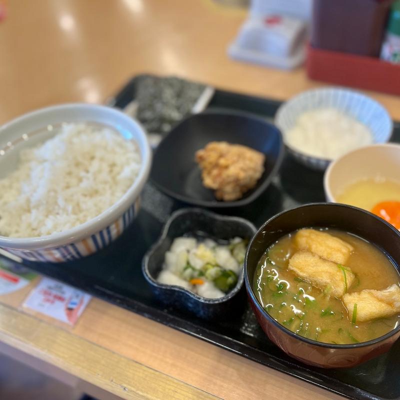 こだわり卵朝食(なか卯 すすきの西店 )