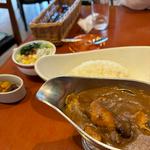 チキン2個入りカレー(APPLE・CAFE)