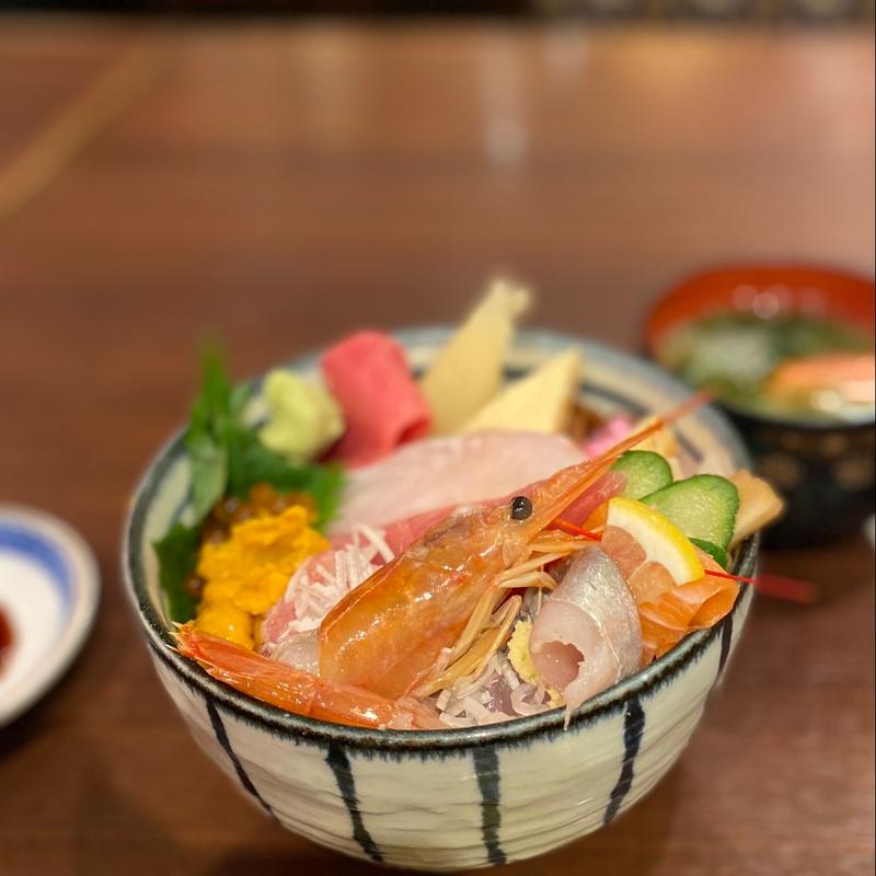 特上ちらし(海鮮処寿し常 アトレ大森店)