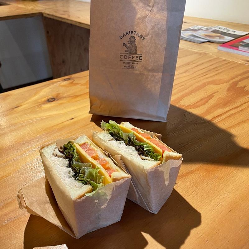 オリジナルチキンサンド(BARISTART COFFEE ASAHIKAWA)