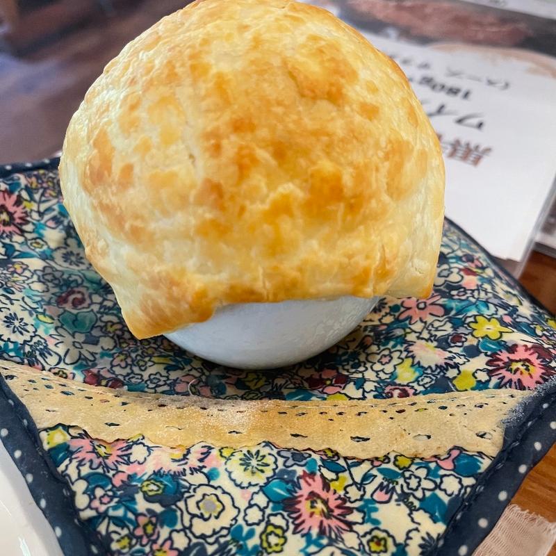 パイ釜焼きスープ(小さな森の喫茶店ワイルドダック)