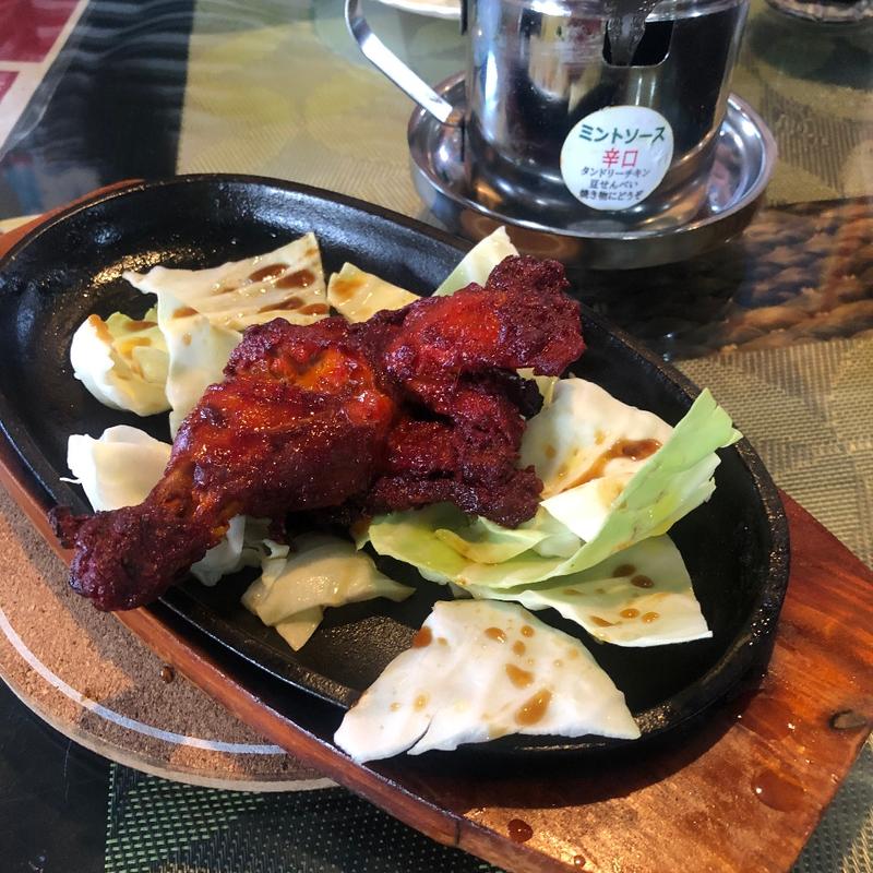 タンドリーチキン【セット】(インド料理スーリヤ)