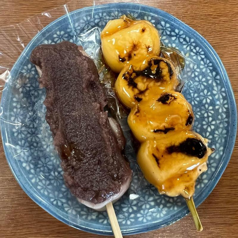 あんこだんご みたらしだんご(大久保だんご)