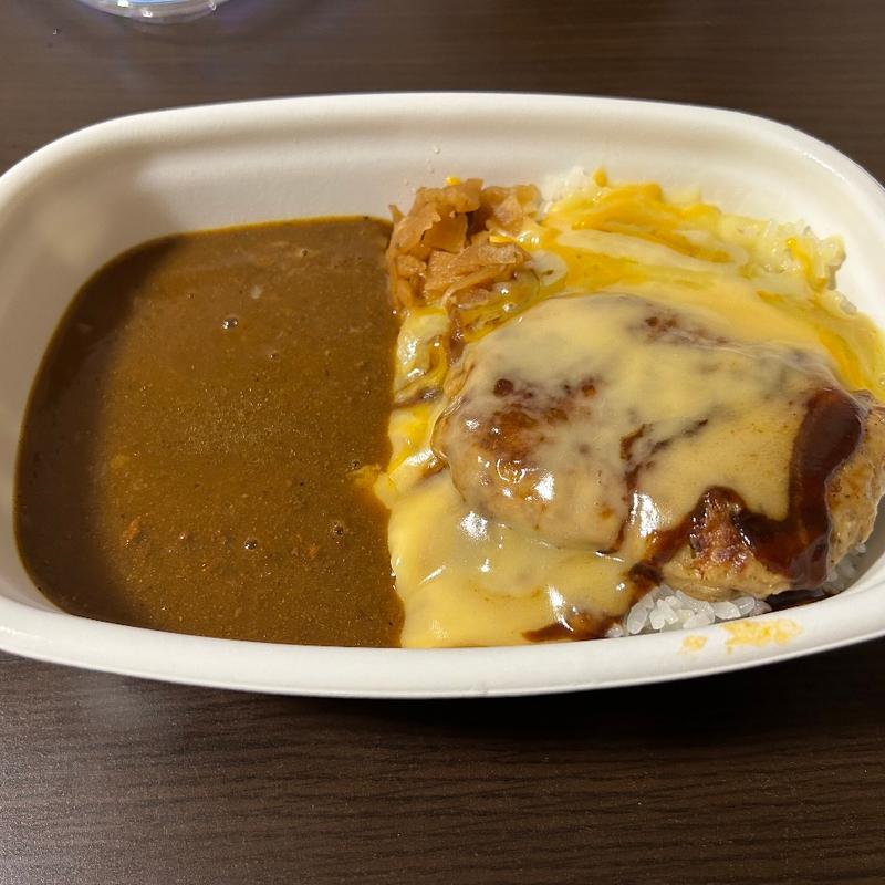 チーズデミバーグカレー(すき家 155号常滑大鳥店)